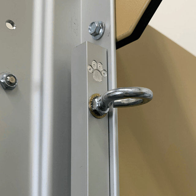 Stainless Steel Eye Bolt Gate Hinge Eyebolt Gator Kennels