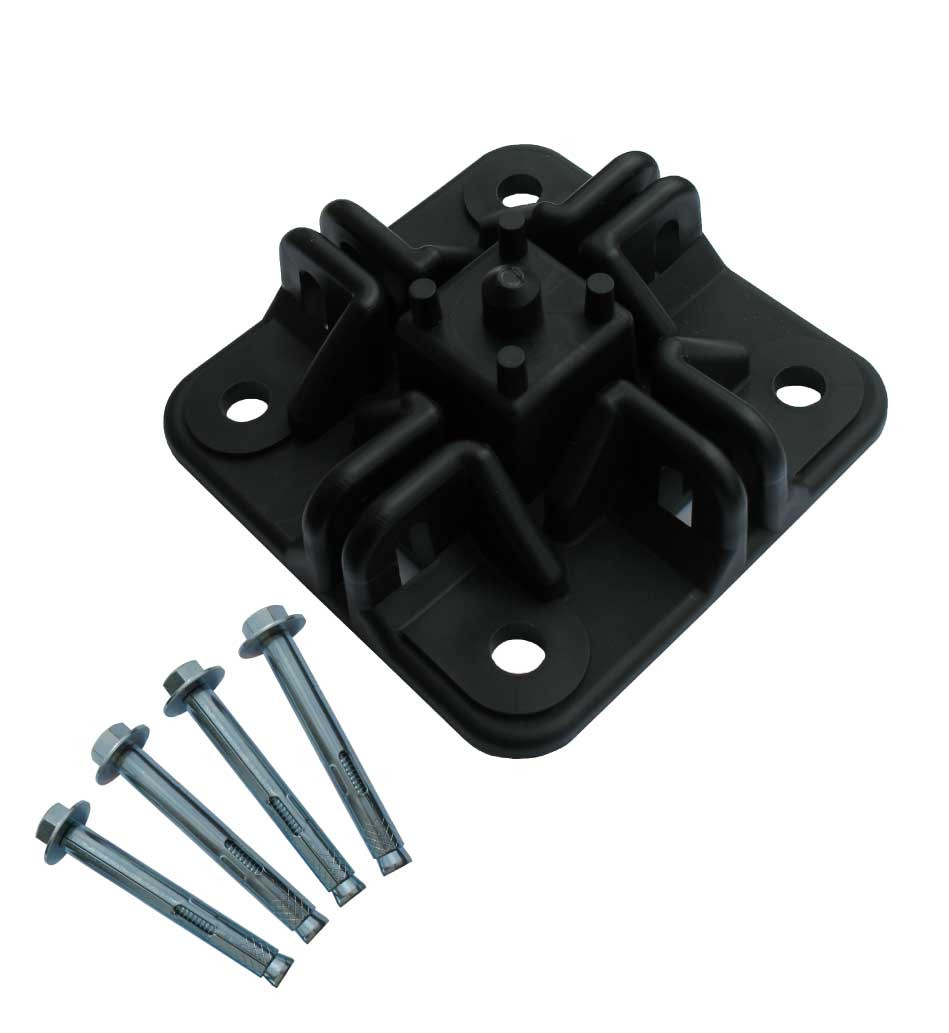 Dog Kennel Post Kit Aluminum Post Kennel Post Gator Kennels