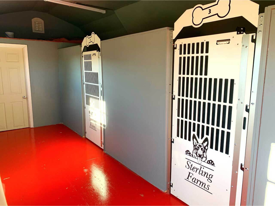 Shop for custom dog kennel gates and doors Gator Kennels