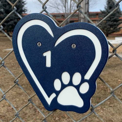 Custom Kennel Numbers Crate Tags Suite identifiers