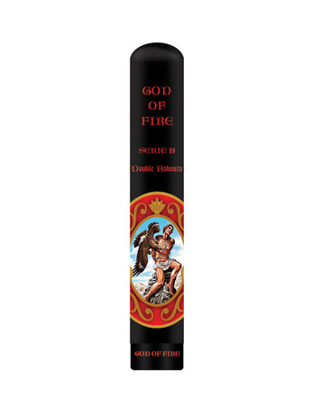 God of Fire Series B Double Robusto Tubo