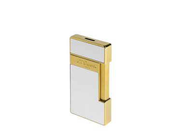 S.T. Dupont SLIMMY GOLDEN SHINY WHITE LACQUER