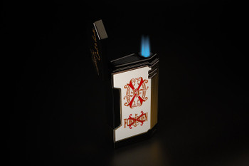 Prometheus 2024 Limited edition Opusx rare black white lacquer and gold Magma T Lighter