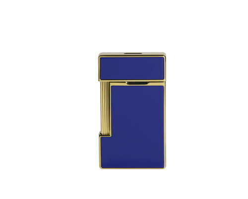 S.T. Dupont SLIMMY GOLDEN SHINY BLUE LACQUER