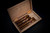 God of Fire KKP Special Reserve Assortment 4 Cigars Black Humidor