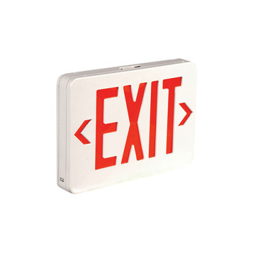 Red LED exit sign 