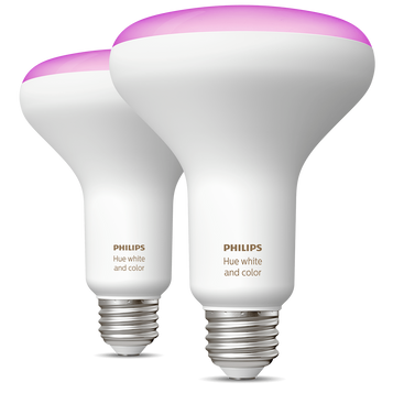 2 Hue BR30 9.5W, Color Bulbs