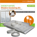 Deluxe Window Insulation Kit Package