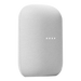 Chalk Color Google Nest Audio facing right