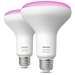 2 Hue BR30 9.5W, Color Bulbs