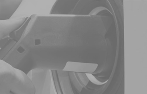 Plugging in Electric Car Charger