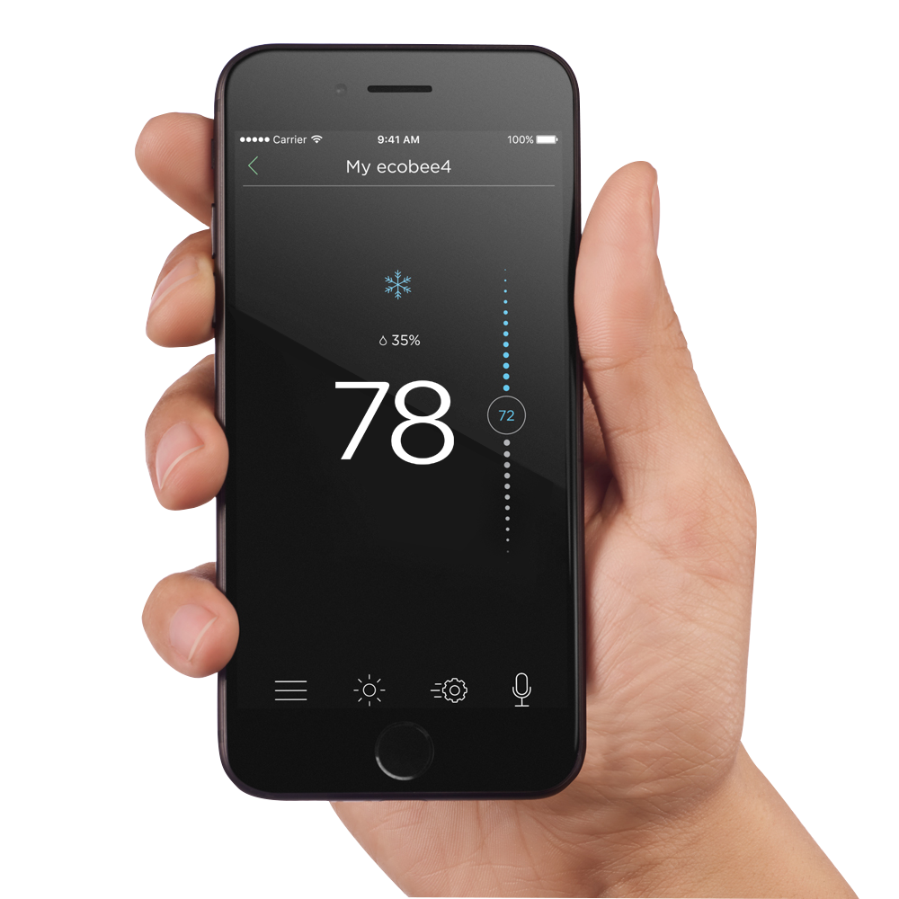 ecobee3 lite mobile app