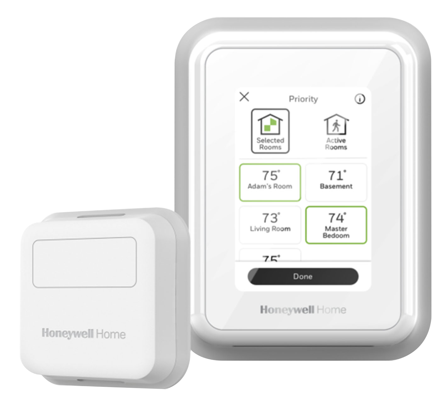 Thermostat with sensor