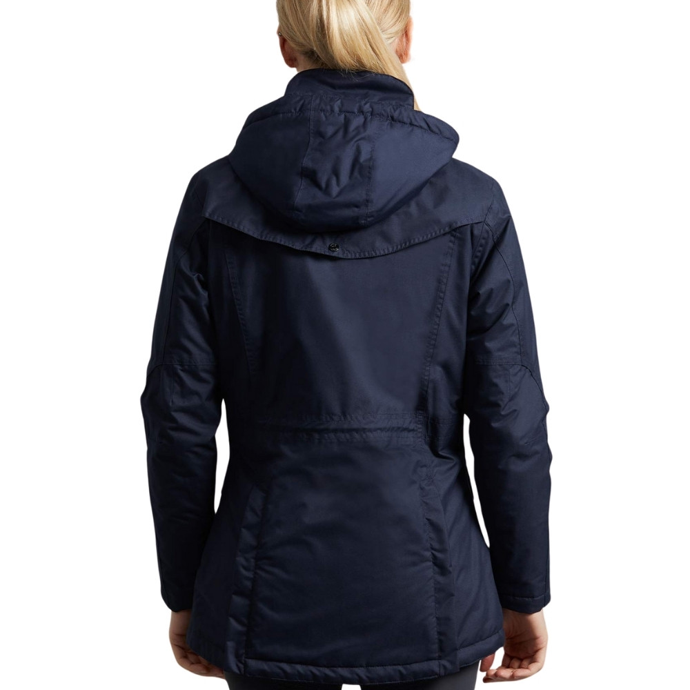 Long Raintech Veste imperméable d'équitation longue femme | Horse Pilot