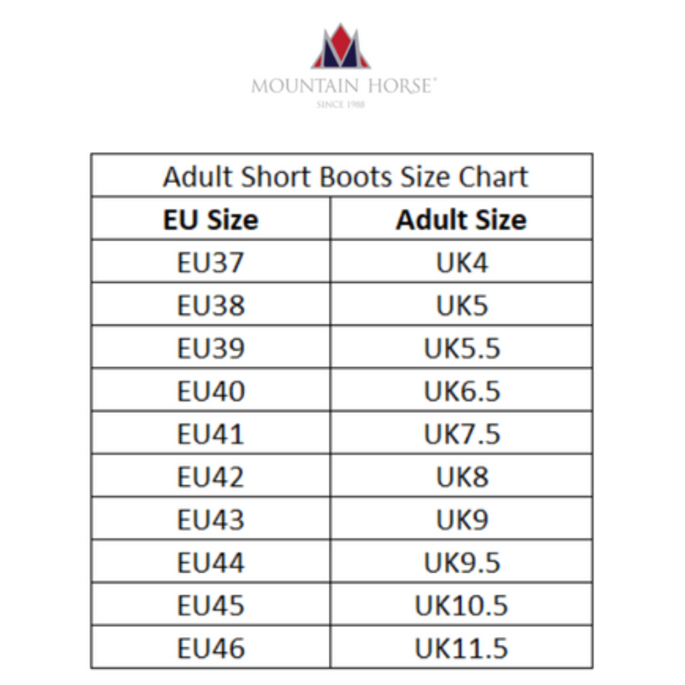 Mountain Horse Unisex Protective Jodhpur Boots Country & Stable