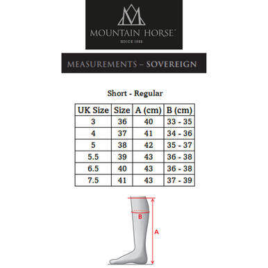 Bottes hautes Mountain Horse SOVEREIGN 140176 - Brun foncé – Sellerie Eleganza