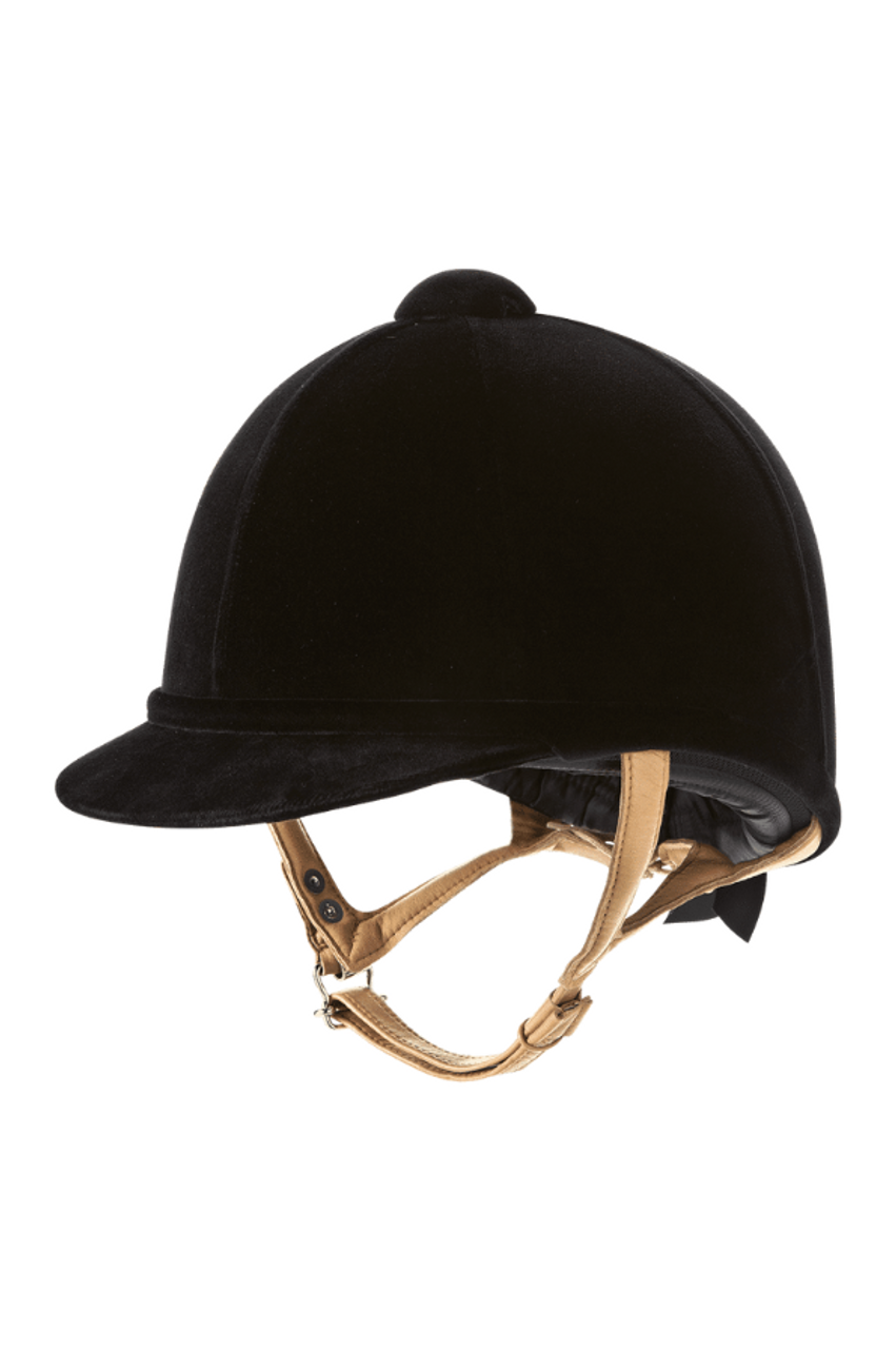 Charles Owen Fian Velvet Riding Hat