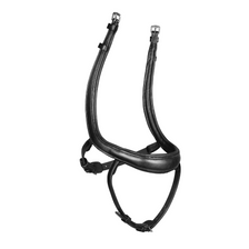 Lusso Ergonomic Curved Flash Noseband - Black