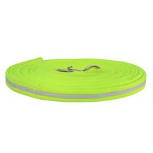 Hy Equestrian Reflector Lunge Rein - Yellow