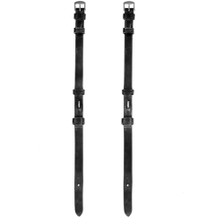 Henry James Saddlery Billet Cheek Pieces - Black