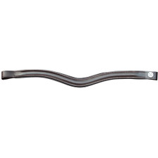 Henry James Saddlery Curved Browband - Havana