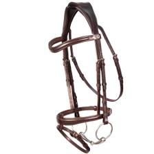 Henry James Saddlery Flash Bridle - Havana