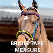 Henry James Saddlery Bridle Fitting Tape Measure