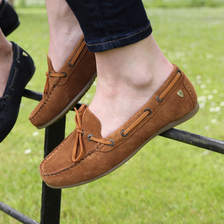 Moretta Sofia Moccasins - Tan