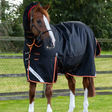 Premier Equine Titan Storm Combo Turnout Rug with Snug-Fit 450g in Black