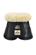 Veredus Safety Bell Overreach Boot Sheepskin in Black