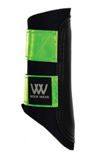 Woof Wear Reflective Club Brushing Boot - Lime
