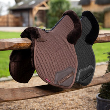 LeMieux Merino+ Half Lined Close Contact Numnah - Lifestyle
