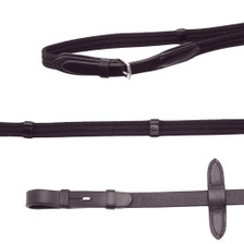 Premier Equine Altare Web Reins in Brown - Features