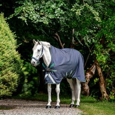 Horseware Rambo Wug Turnout Rug 50g - Navy/Hunter Green