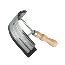 Premier Equine Metal Sweat Scraper with Wooden Handle
