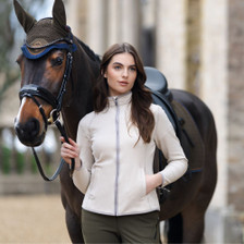 LeMieux Ladies Faye Zip Through Fleece - Stone