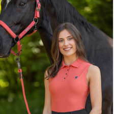 Covalliero Ladies Top in Coral Lifestyle