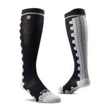 Ariat AriatTEK Devon Performance Tall Socks - Black