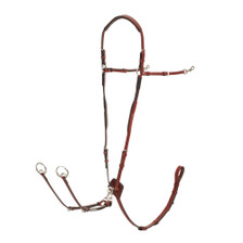 LeMieux Breastplate with Detachable Martingale in Chestnut