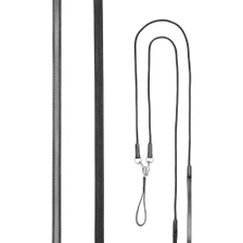 LeMieux Leather Draw Reins in Black