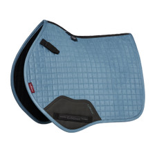 LeMieux Mini Suede Close Contact Saddle Pad in Ice Blue