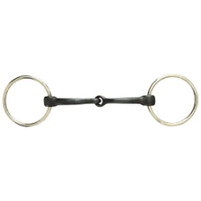 Korsteel Sweet Iron Jointed Loose Ring Snaffle Bit