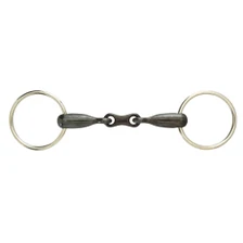 French Link Loose Ring Snaffle Bit