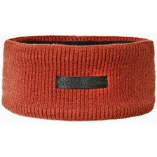 Covalliero Knitted Headband in Rust - Front