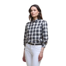 Barbour Ladies Allendale Check Shirt in Multi - Lifestyle Front