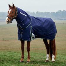 WeatherBeeta ComFiTec Plus Dynamic Detach-A-Neck Turnout Rug 220g Navy