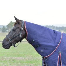 WeatherBeeta ComFiTec Essential Standard Turnout Neck Cover 0g In  Navy