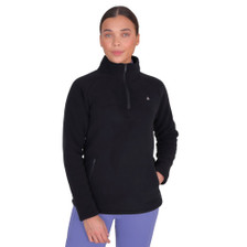 Aubrion Ladies React Half Zip Fleece  in Shadow- Front