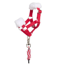 LeMieux Toy Pony Christmas Headcollar and Leadrope in Red