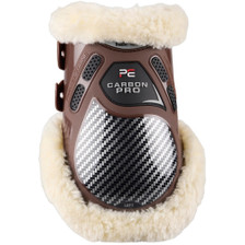 Premier Equine Carbon Pro Techno Wool Fetlock Boots Front